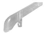 Kleiderbügel für Kostüm & Jacken, 45 cm, transparent, F1-45c, 10 Stück