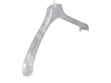Kleiderbügel für Kostüm & Jacken, 45 cm, transparent, F1-45c, 10 Stück