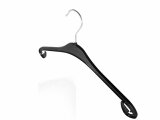Kleiderbügel für Hemden und Blusen, 47 cm, schwarz, NA47b, NEU, 20 Stück