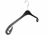 Kleiderbügel für Hemden und Blusen, 47 cm, schwarz, NA47b, NEU, 20 Stück