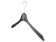 Kleiderbügel, Flachbügel für Hemden, 41 cm, schwarz, BF41b, NEU, 20 Stück