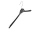 Kleiderbügel, Flachbügel für Hemden, 41 cm, schwarz, BF41b, NEU, 20 Stück