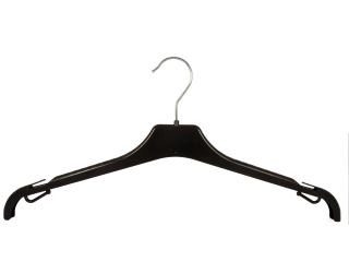 schwarz Kleiderbügel für Anzüge und 2-Teiler 45 cm Kostümbügel NEU 50 Stück 