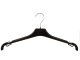 Kleiderbügel für Kostümen, Blusen und Shirt, 47 cm, W7Tb, schwarz, NEU, 20 Stück