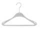 Kleiderbügel mit Steg, Kostümbügel, leichter Formbügel, FS3, clear, 45 cm, NEU, 10 Stück