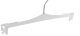 Kleiderbügel für Dessous & Wäsche, EWB27, 27 cm, transparent, 30 Stück