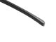 Kleiderbügel für Blusen und Hemden, 45 cm, schwarz, WA45b, NEU, 15 Stück