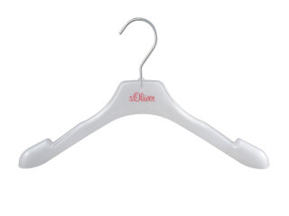 s. Oliver Kleiderbügel für Jacken und Kostüme, Kinderbügel, 29 cm, gefrostet, 10 Stück