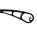 Kleiderbügel für Blusen, Rockbügel, 38 cm, schwarz, S38b, NEU, 20 Stück