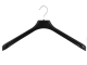 Kleiderbügel für Jacken & Mäntel, breit, XL, 48 cm, schwarz, NEU, 10 Stück