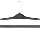 Kleiderbügel, Hosenbügel mit Schaumstoff, WS23, 40 cm, schwarz, NEU, 20 Stück