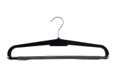 Kleiderb&uuml;gel f&uuml;r Hosen mit Rockhaken, schwarz, 41 cm, HW23SCHb, 20 St&uuml;ck