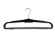 Kleiderb&uuml;gel f&uuml;r Hosen mit Rockhaken, schwarz, 41 cm, HW23SCHb, 20 St&uuml;ck