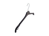 Kleiderbügel für Hemden und 2-Teiler, 43 cm, schwarz, W6Tb, NEU, 20 Stück