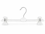 Kleiderbügel Hosenbügel mit Klammern, 36 cm,...