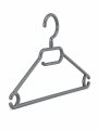 Kleiderbügel für Blusen & T-Shirts, platzsparend, 41 cm, grau, NEU, 20 Stück