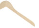 Holzbügel für Oberteile, Blusenbügel, flach, 50 cm, natur, NEU, 5 Stück