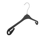 Kleiderbügel für Shirt und Blusen, 38 cm, schwarz, NA38, NEU, 20 Stück