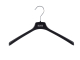 Boss Kleiderbügel für Blusen und Hemden, 38 cm, schwarz, WA38b, 10 Stück