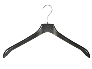 Kleiderb&uuml;gel f&uuml;r Blusen und Blazer, 44 cm, schwarz, NEU, 15 St&uuml;ck