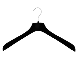 45 cm 15 Stück grau Samt Kleiderbügel für Blusen & Hemden NEU 