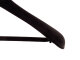 Samt Kleiderbügel für Anzüge, 42 cm, schwarz, NEU, 10 Stück