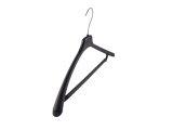 Kleiderbügel mit Steg, Anzugbügel, 45 cm, schwarz, WA45Sb, NEU, 15 Stück