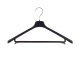 Kleiderbügel mit Steg, Anzugbügel, 45 cm, schwarz, WA45Sb, NEU, 15 Stück
