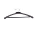 Kleiderbügel mit Steg, Anzugbügel, 45 cm, schwarz, WA45Sb, NEU, 15 Stück