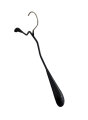 Kleiderbügel für Strickwaren aus Metall, Löffelbügel, schwarz, 46 cm, 10 Stück