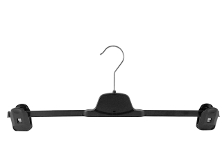 10-200 Hosen-Kleiderbügel Hosenbügel Kunststoff Klammerbügel Hosensspanner 36cm 