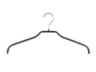 Kleiderbügel für Strickwaren aus Metall, 40 cm, Silhouette, NEU, 10 Stück