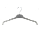 Samt Kleiderb&uuml;gel f&uuml;r Blusen &amp; 2-Teiler, 42 cm, grau, NEU, 15 St&uuml;ck