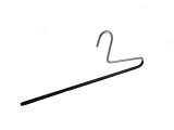 Hosenbügel aus Metall, Hosensteg, 40 cm, schwarz,...