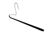 Hosenbügel aus Metall, Hosensteg, 40 cm, schwarz, NEU, 10 Stück