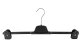 Clipbügel, Maxi Hosenbügel XXL, Klammerbügel, 46 cm, schwarz, NEU, 10 Stück