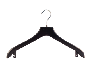 Kleiderbügel für Blazer, Jackenbügel, 38 cm, schwarz, NF38b, NEU, 130 Stück