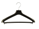 Kleiderbügel mit Steg, Anzugbügel, 38 cm, schwarz, WT38Sb, NEU, 100 Stück