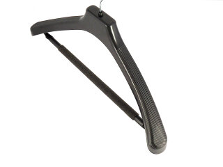 Kleiderbügel für Anzüge, Kostümbügel, 48 cm, XXL, 10 Stück | für 2-Teiler, schwarz, NEU Kleiderbügel für Anzüge, Kostümbügel, 48 cm, XXL, 10 Stück | für 2-Teiler, schwarz, NEU