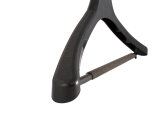 Kleiderbügel für Anzüge, Kostümbügel, 45 cm, schwarz, NEU, 50 Stück