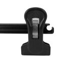 Kleiderbügel für Hosen, Clipbügel, 32 cm, schwarz, WSP, NEU, 350 Stück