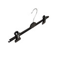 Kleiderbügel für Hosen, Clipbügel, 36 cm, WSP1, schwarz, NEU, 320 Stück