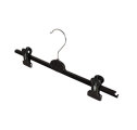Kleiderbügel für Hosen, Clipbügel, 36 cm, WSP1, schwarz, NEU, 320 Stück
