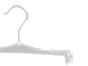 Kleiderbügel für Dessous & Wäsche, EWB27, 27 cm, transparent, 400 Stück