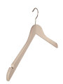Holzbügel für Kostüme, Blusenbügel mit Kerben, flach, 44 cm, natur, NEU, 5 Stück