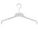 Kleiderbügel für Blusen, Shirtbügel, FO1, 47 cm, transparent, NEU, 50 Stück