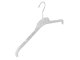 Kleiderbügel für Blusen, Shirtbügel, FO1, 47 cm, transparent, NEU, 50 Stück