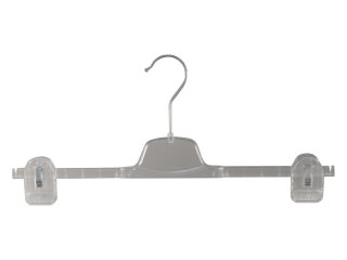 Kleiderbügel für Hosen, Clipbügel, 41 cm, transparent, KL1-40c, 200 Stück