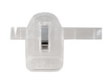 Kleiderbügel für Hosen, Clipbügel, 41 cm, transparent, KL1-40c, 200 Stück