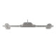 Kleiderbügel für Hosen, Clipbügel, 41 cm, transparent, KL1-40c, 200 Stück